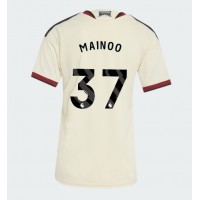 Zenski Nogometni Dres Manchester United Kobbie Mainoo #37 Rezervni 2026-27 Kratak Rukav